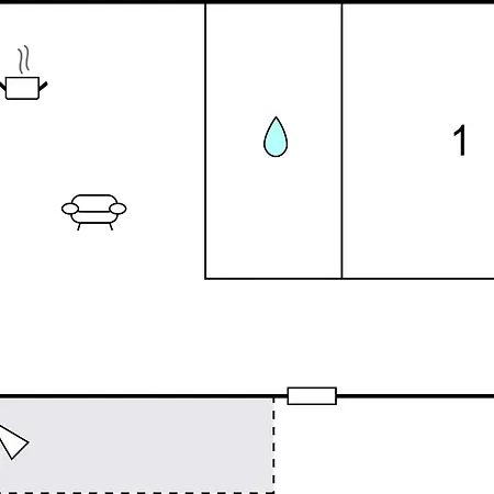 1 Bedroom Gorgeous In *